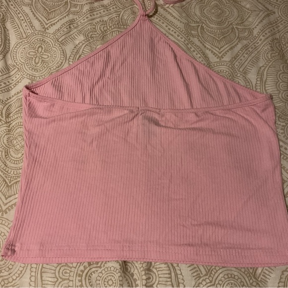 Rue21 Pink Ribbed Top large - Picture 4 of 8